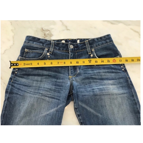 PAPER DENIM CLOTH BOOTCUT STUDDED JEANS SIZEZ 27 - Picture 9 of 12